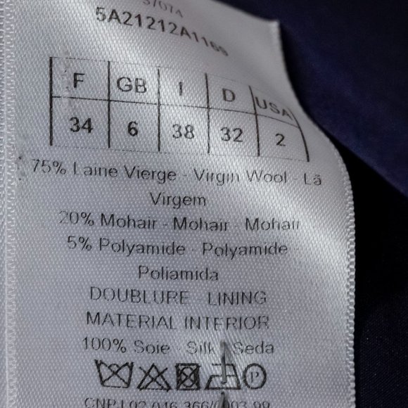 Christian Dior Windowpane Check Wool Jacket - Picture 9 of 11